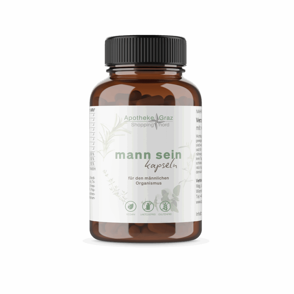 Darstellung des Produktes Mann sein der Apotheken Eigenmarke